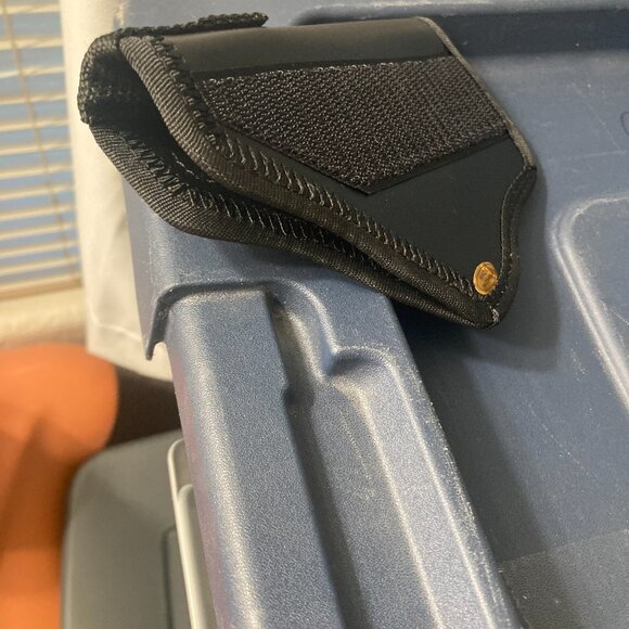 Leather Concealed Carry Open Tote - Picture 13 of 13